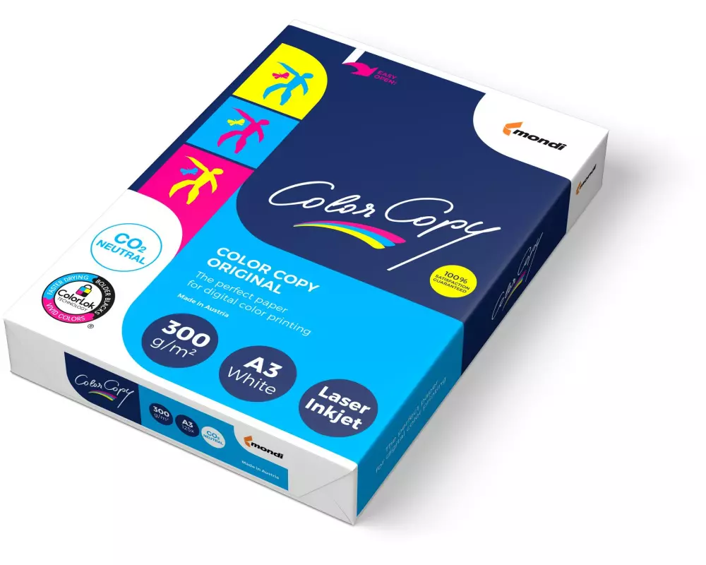 Colorcopy Druckerpapier Color Copy A3, Hochweiss, 300 g/m², 125 Blatt