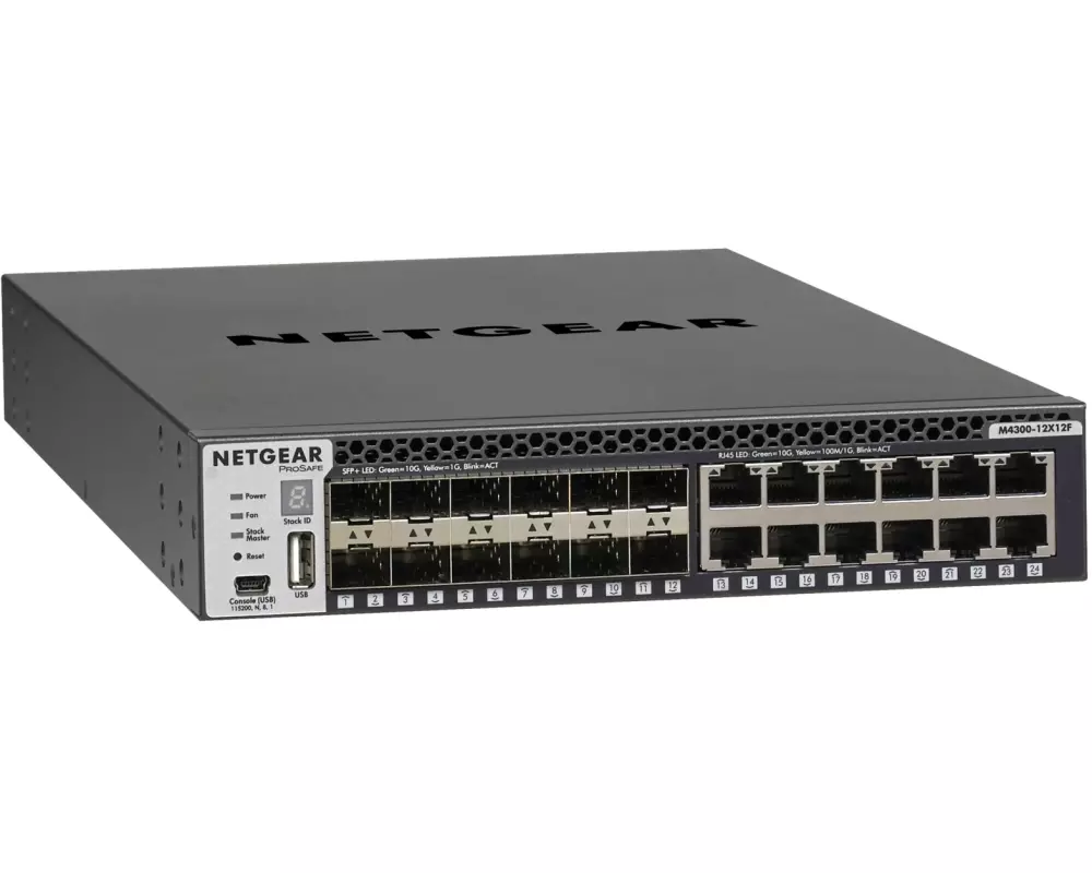Netgear Switch M4300-12X12F 24 Port