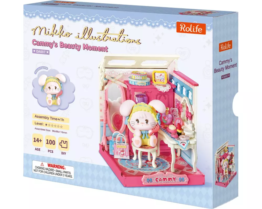 Rolife Rolife Cammy's Beauty Moment Miniaturhaus Modellbausatz aus Holz
