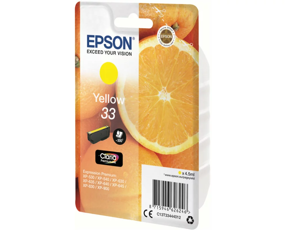 Epson Tinte 33 / T33444012 Yellow
