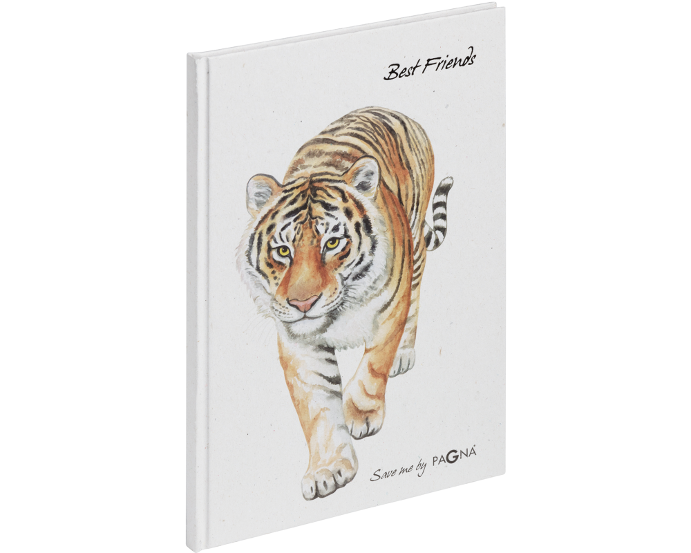PAGNA Freundebuch Save me 20371-15 Tiger 60 Seiten