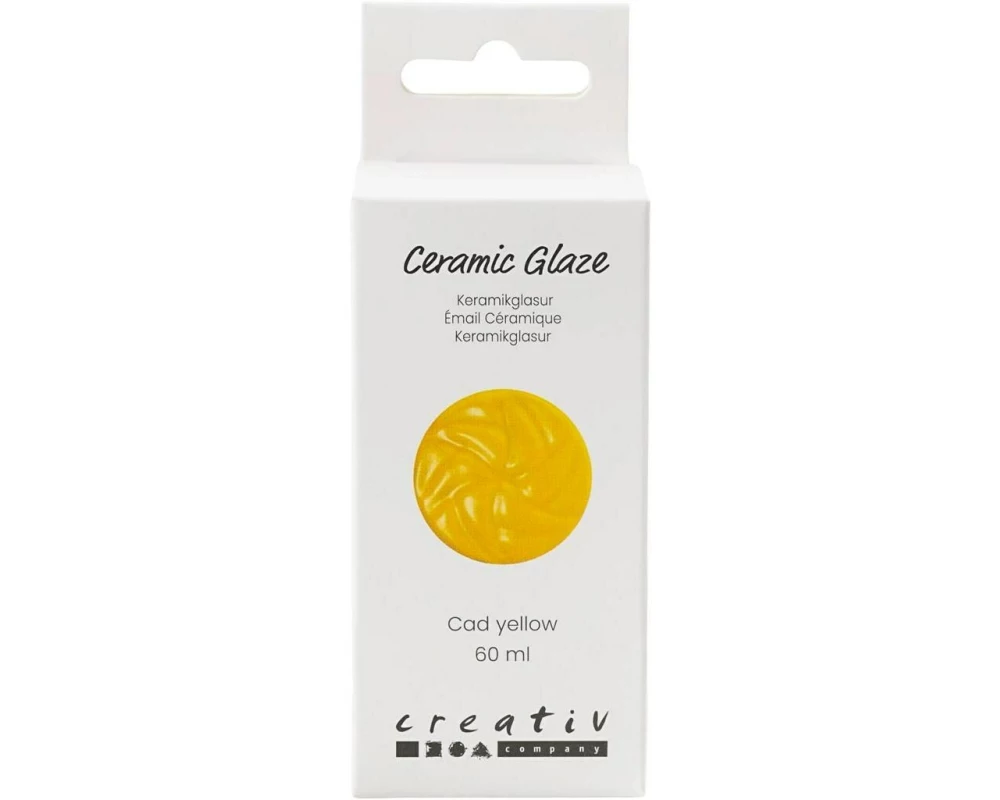 Creativ Company Versiegelung 984 - 1101 °C, 60 ml, Gelb