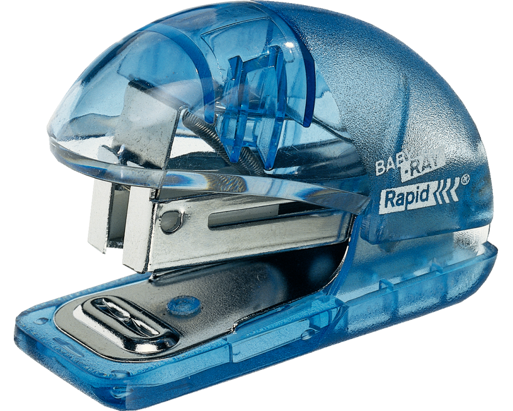 RAPID Heftgerät F4 Baby-Ray 10184032 blau 10 Blatt