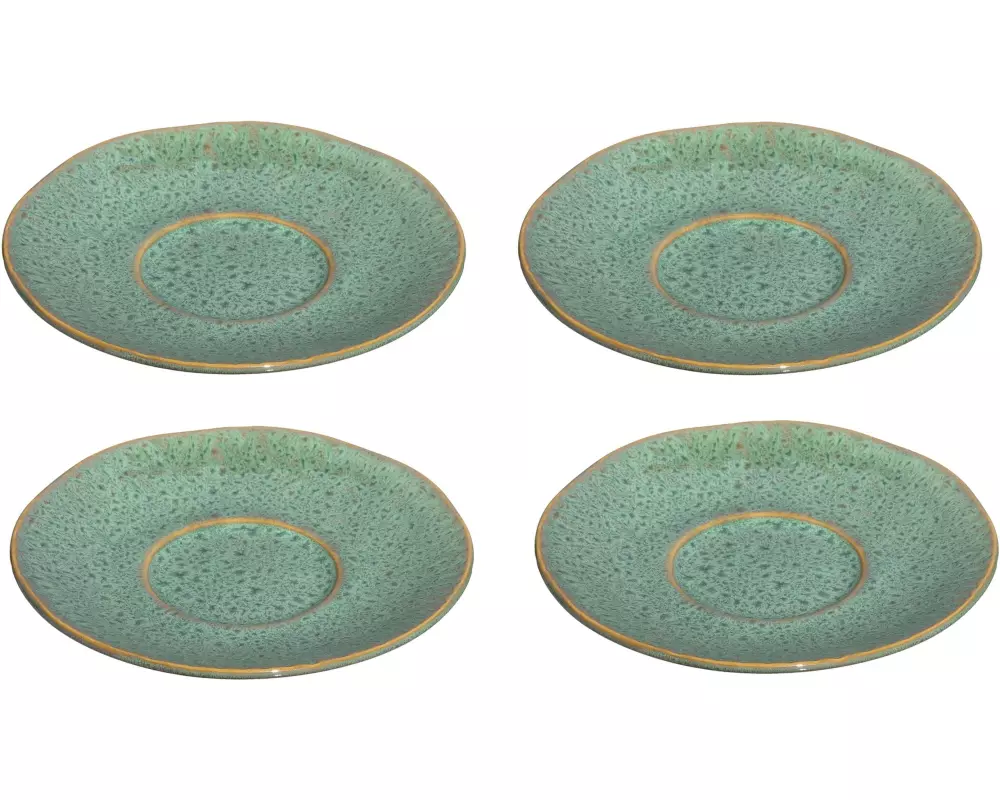 Leonardo Untertasse Matera Ø 15 cm, 4 Stück, Grün