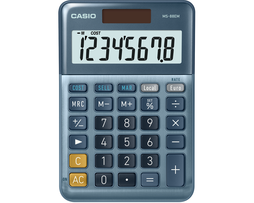 CASIO Tischrechner MS-88EM
