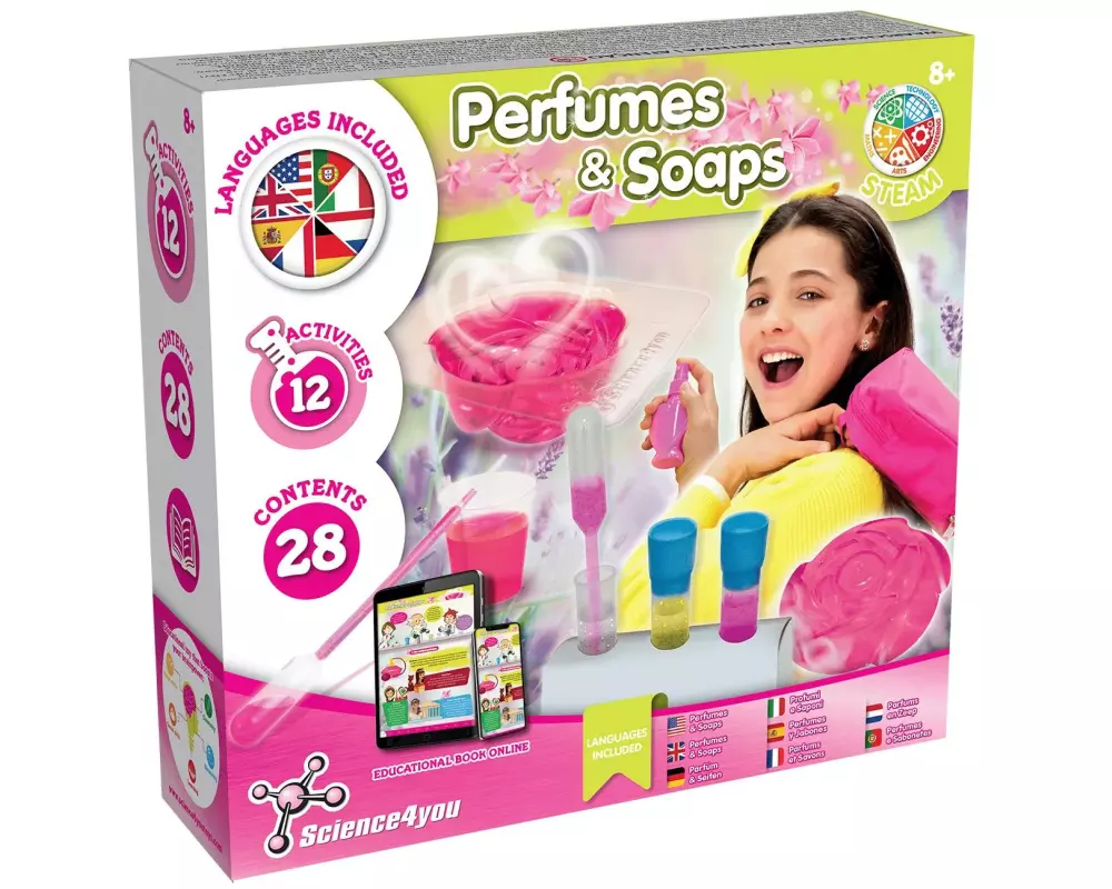 Science4you Experimentierkasten Perfumes and Soaps-Atelier