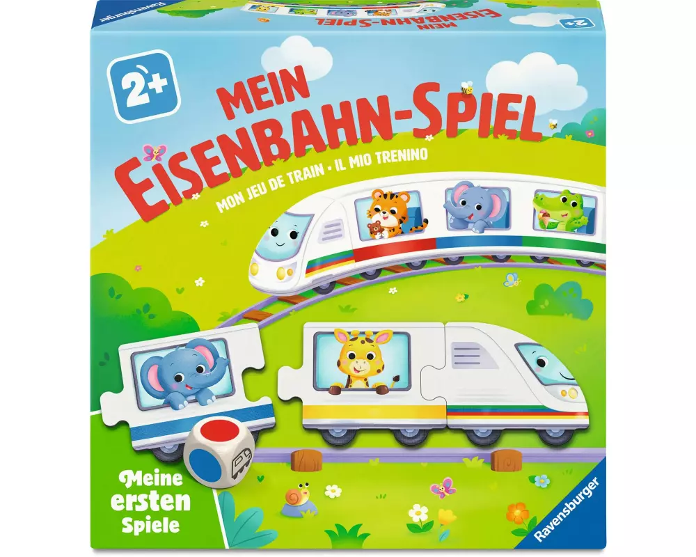 Ravensburger Meine ersten Spiele Kinderspiel ab 2 Jahren, 2-4 Spieler,