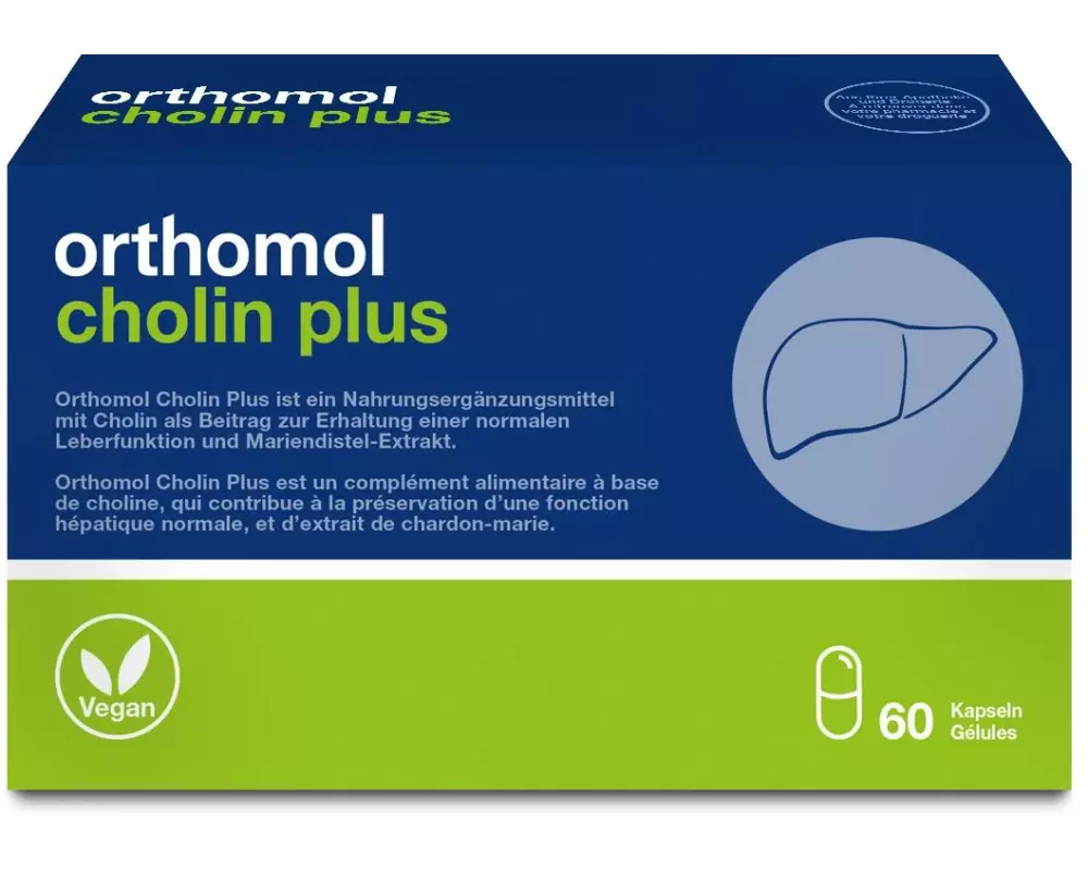 Orthomol Cholin Plus 60 Kapseln