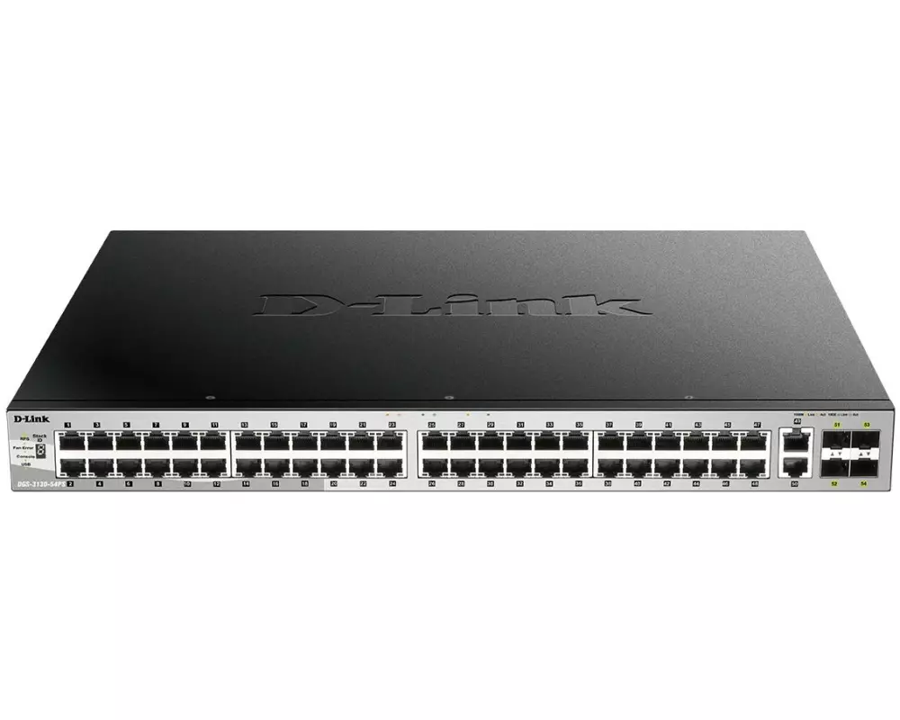 D-Link PoE Switch DGS-3130-54PS 54 Port