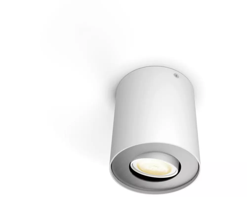 Philips Hue Aufbauspot White Ambiance, Pillar 1x GU10, Weiss