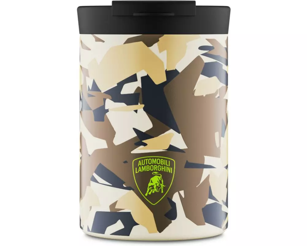 24Bottles Thermobecher Clima Lamborghini, 350 ml, Sterrato Sand