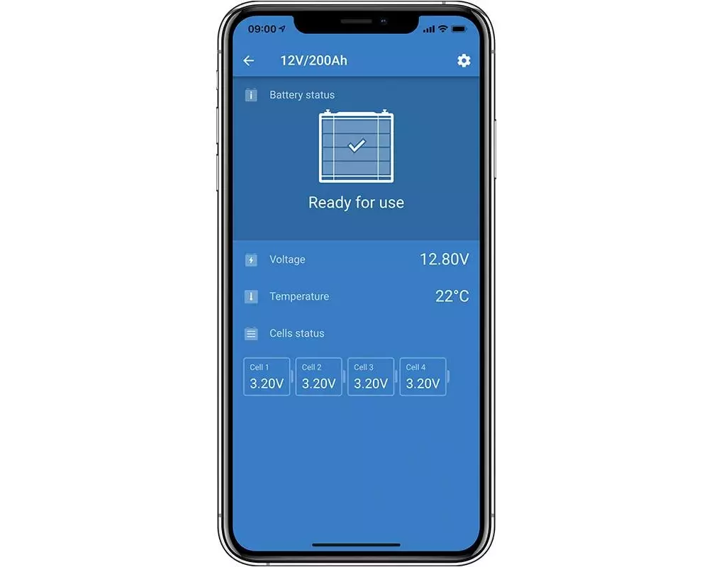 Victron Batterie LiFePO4 12.8 V 200 Ah smart