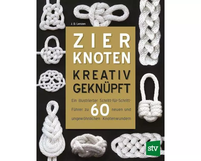 Zierknoten kreativ geknüpft
