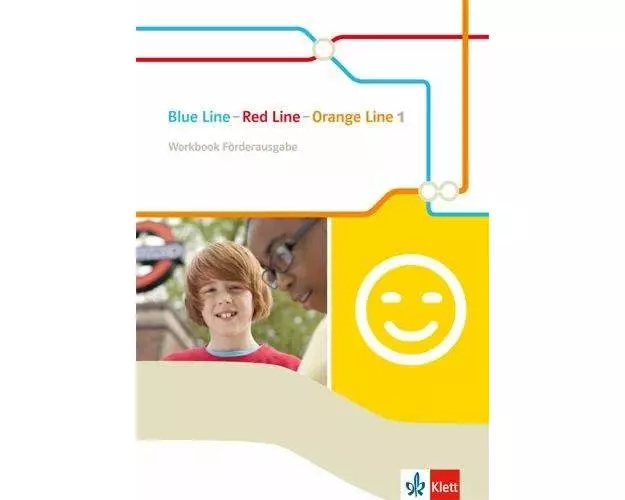 Blue Line - Red Line - Orange Line 5. Klasse. Workbook Förderausgabe