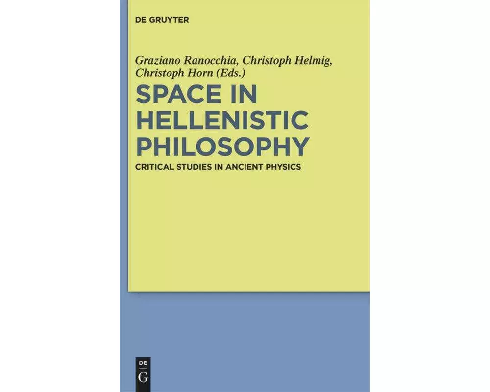 Space in Hellenistic Philosophy
