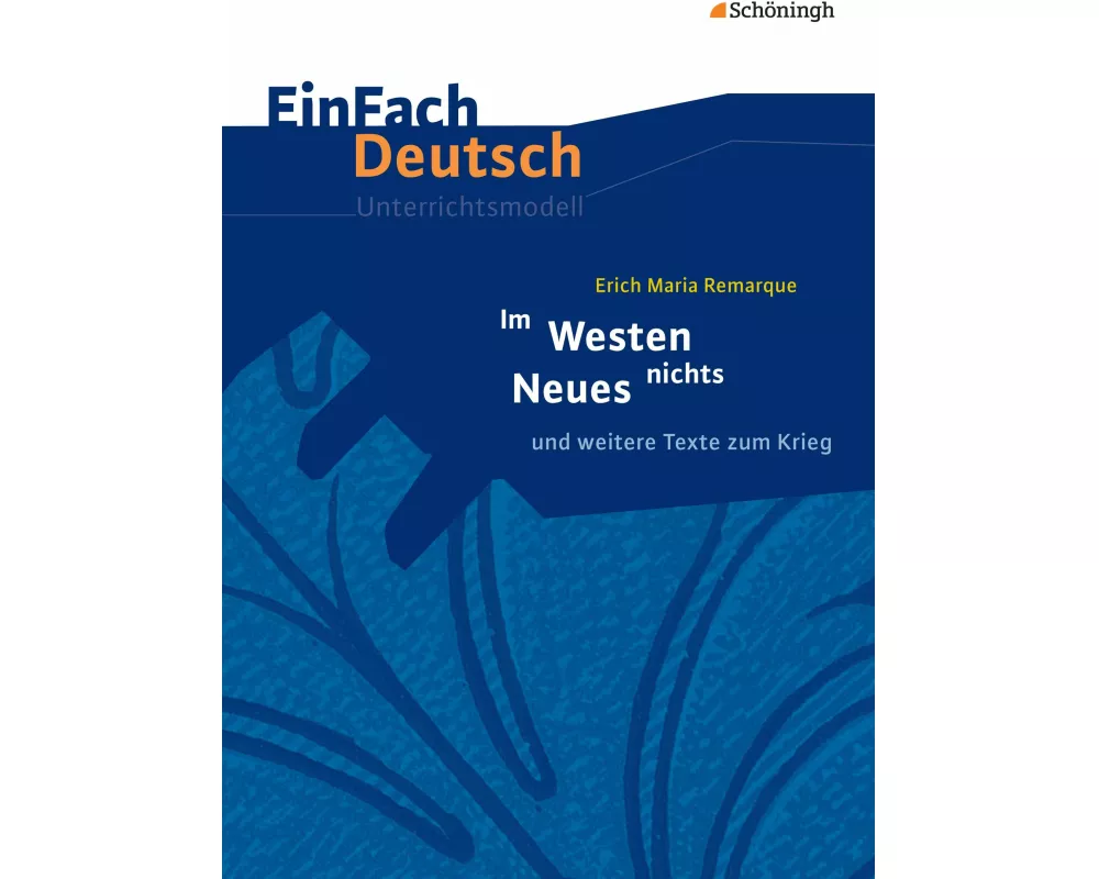 EinFach Deutsch Unterrichtsmodelle