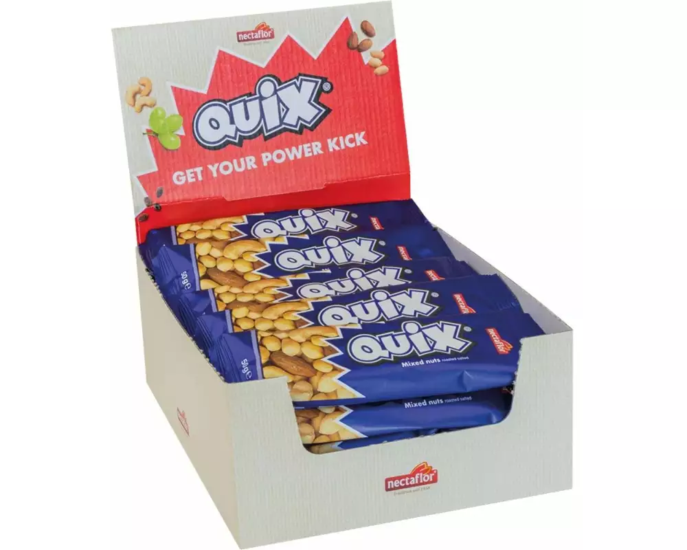 Nectaflor Quix Mixed Nuts gesalzen 25 x 40 g