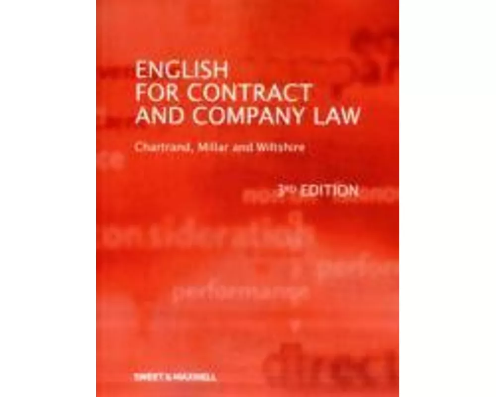 English for Contract & Company Law