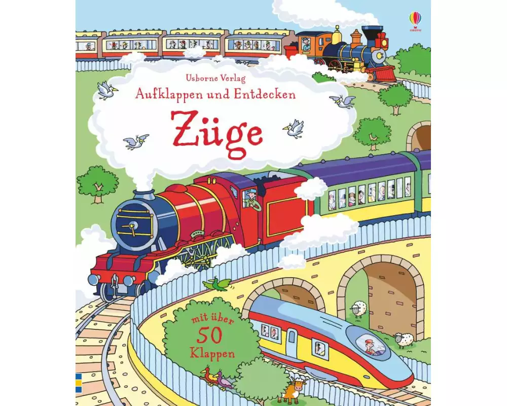 Aufklappen und Entdecken: Züge