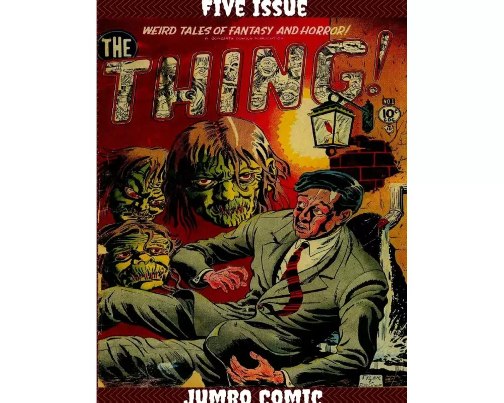 The Thing Five Issue Jumbo Comic