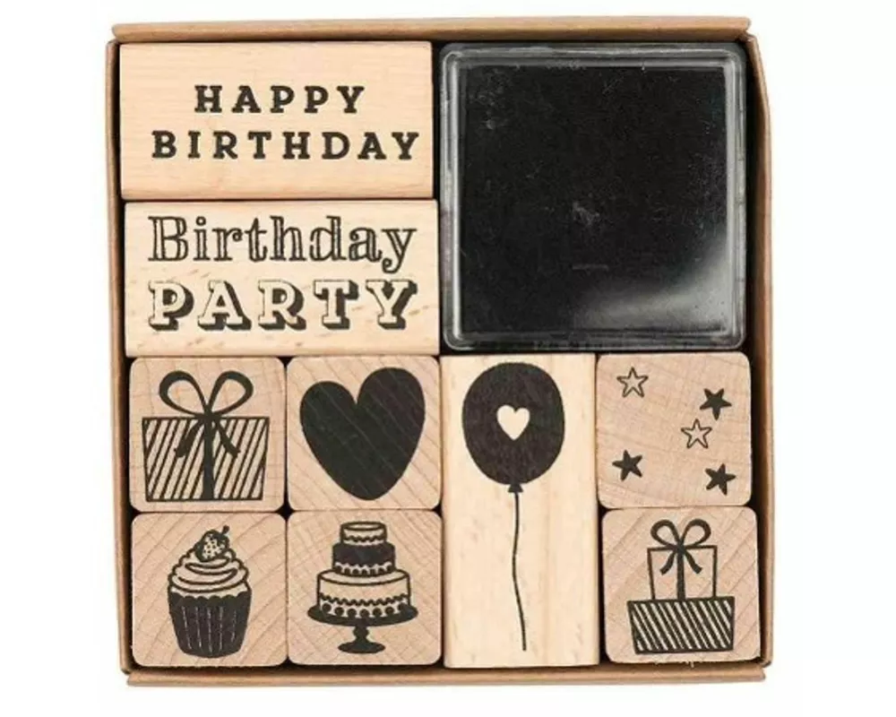 Stempelset Geburtstag