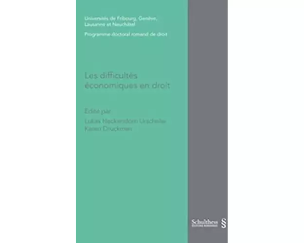 Les difficultés économiques en droit