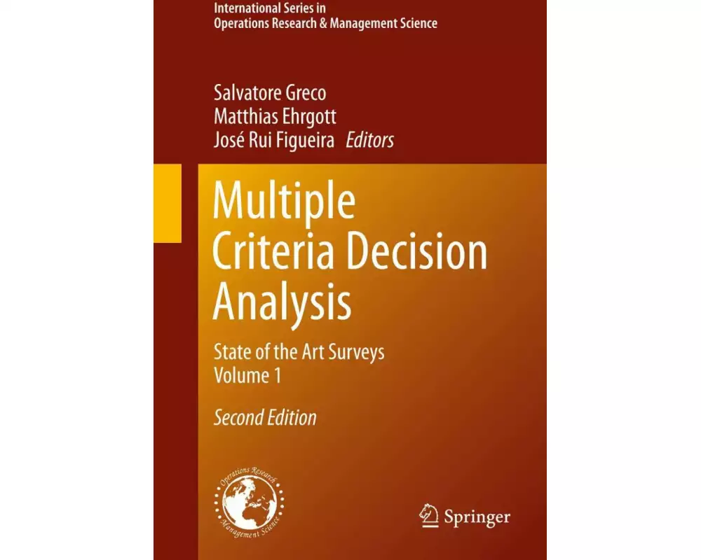 Multiple Criteria Decision Analysis