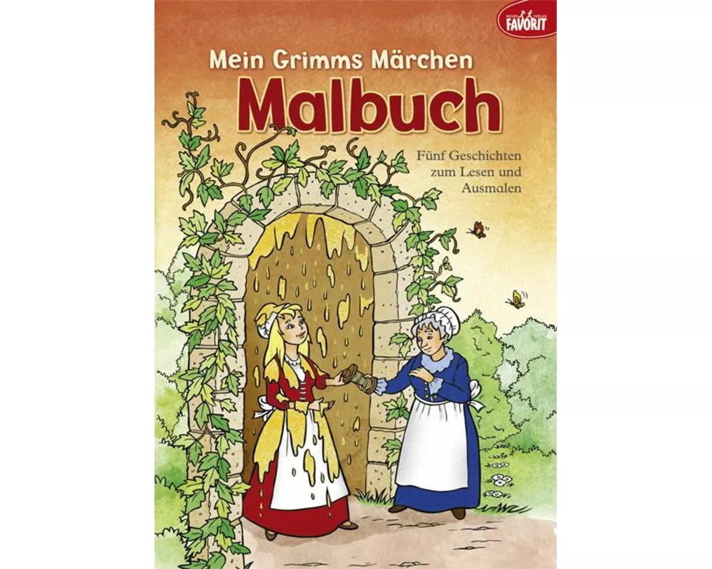 Mein Grimms Märchen Malbuch