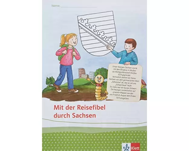 Bücherwurm Sachheft. 4. Schuljahr. Reisefibel (5er-Pack). Sachsen