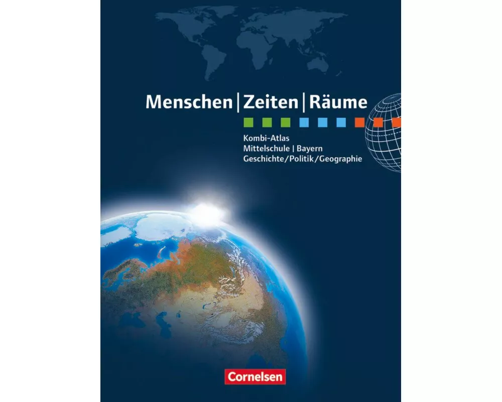 Menschen-Zeiten-Räume, Atlanten - Regionalausgaben, Kombi-Atlas für Bayern mit Arbeitsheft, Geschichte/Politik/Geographie