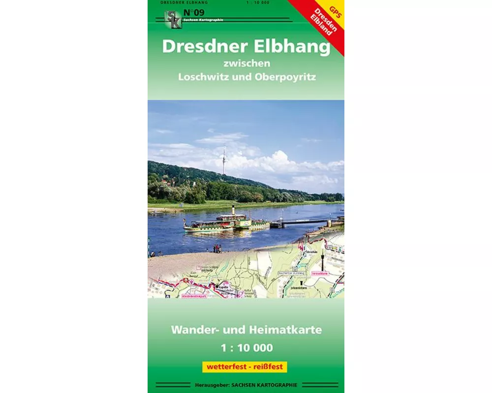 Dresdner Elbhang 1 : 10 000
