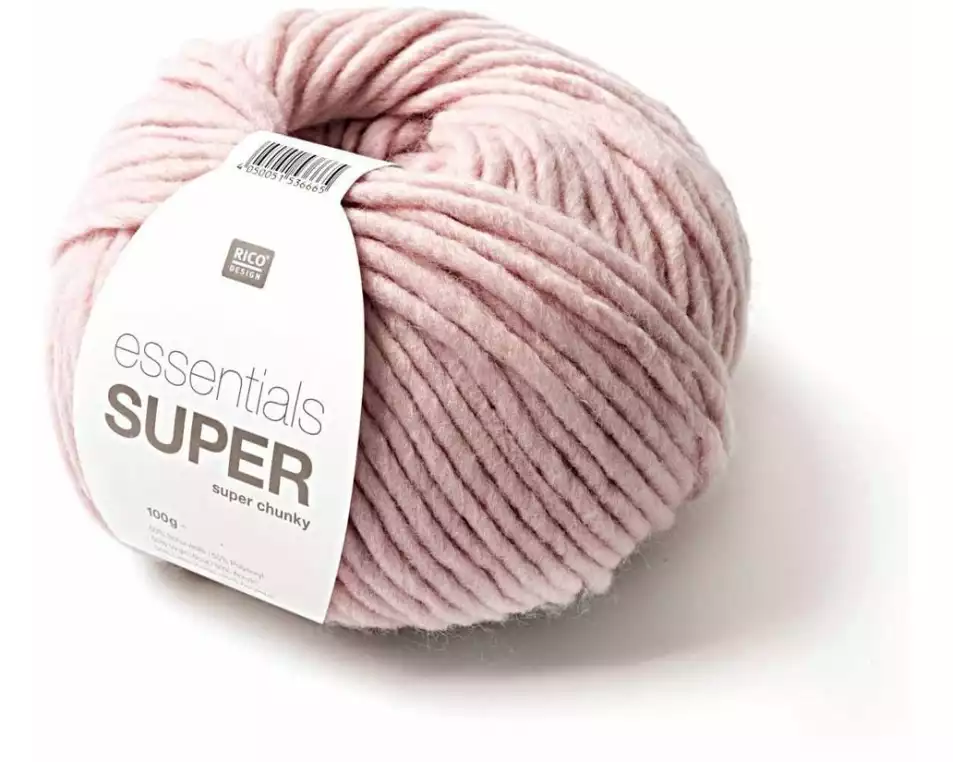 Rico Design Wolle Essentials Super Super Chunky 100 g Rosa