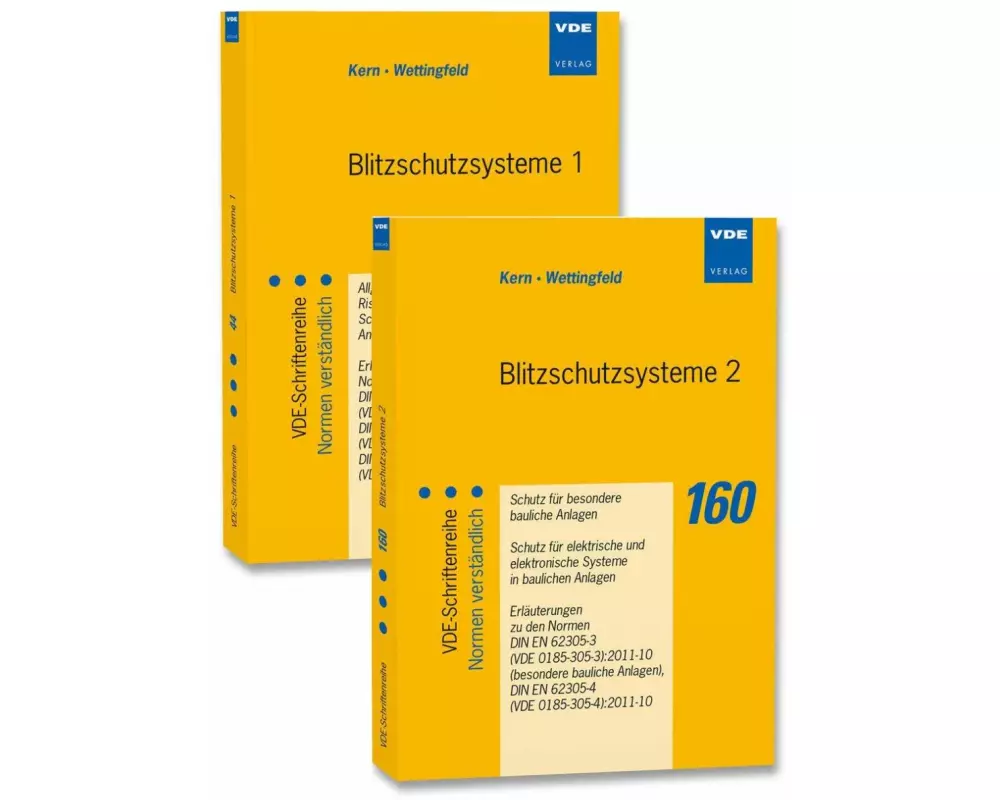 Blitzschutzsysteme 1 - Blitzschutzsysteme 2 (Set). 2 Bände