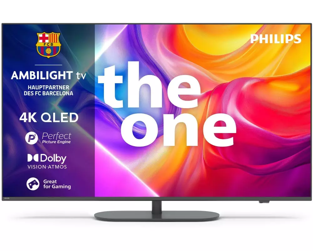 Philips TV 65PUS9000/12 The One 65" 4K QLED Ambilight TV, 2025