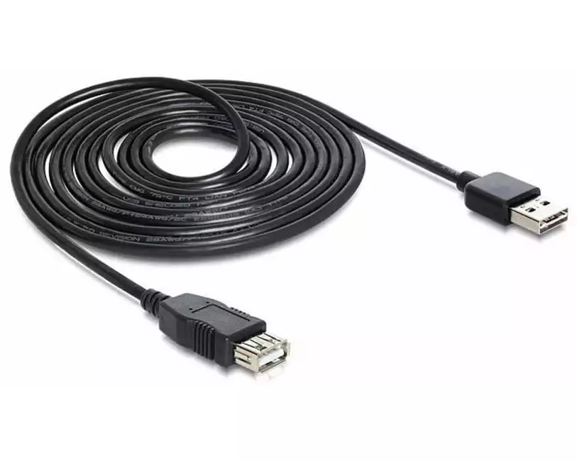 Delock USB 2.0-Verlängerungskabel EASY-USB USB-A - USB-A 2 m