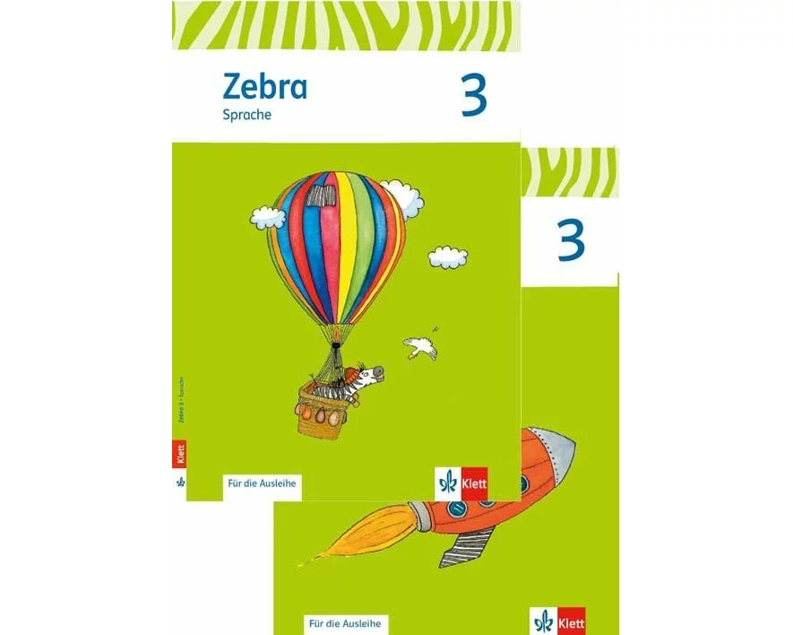 Zebra. Paket 3. Schuljahr (Heft Sprache, Heft Lesen). Neubearbeitung. Für die Ausleihe