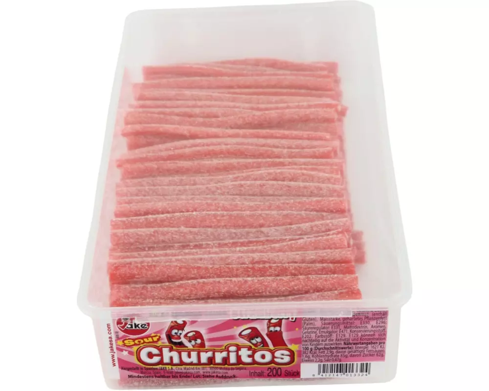 Jake Churritos Strawberry Sour 1400 g