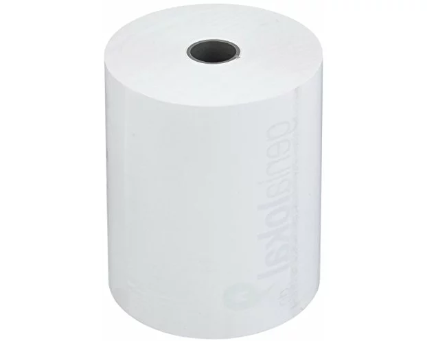 Genialokal Bonrollen / VE 50 / 80 mm x 50 m x 12 mm / 1-farbiger Druck auf Rückseite