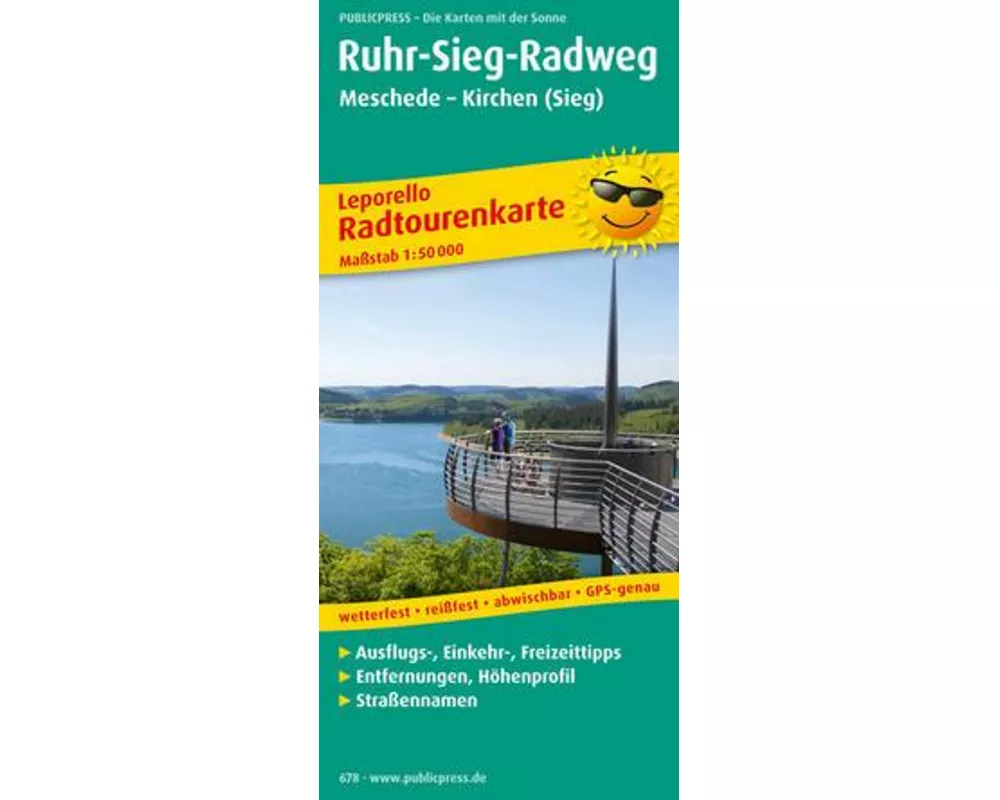 Ruhr-Sieg-Radweg, Meschede - Kirchen (Sieg)