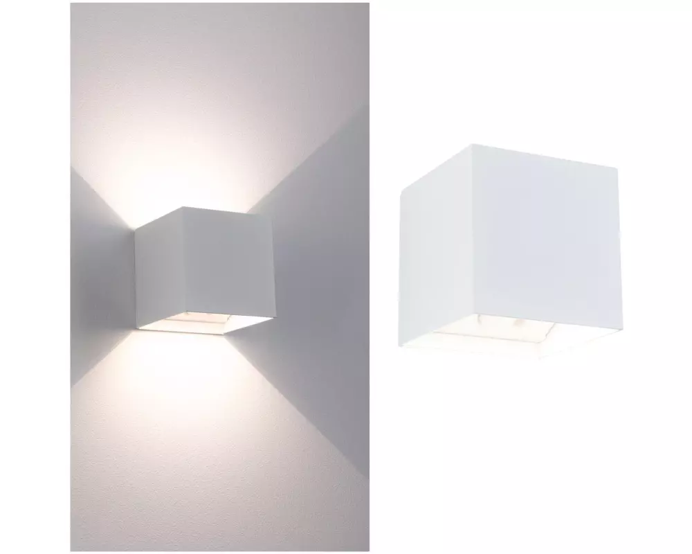 Paulmann Akkuwandleuchte Nyara IP44, Weiss