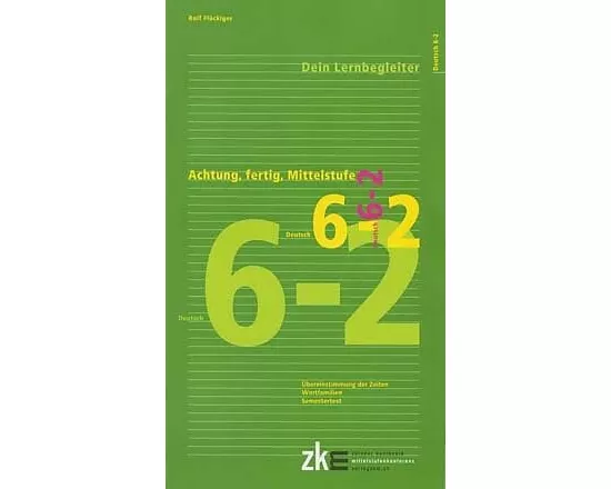 Achtung, fertig, Mittelstufe, Quartalsheft 6-2 Deutsch