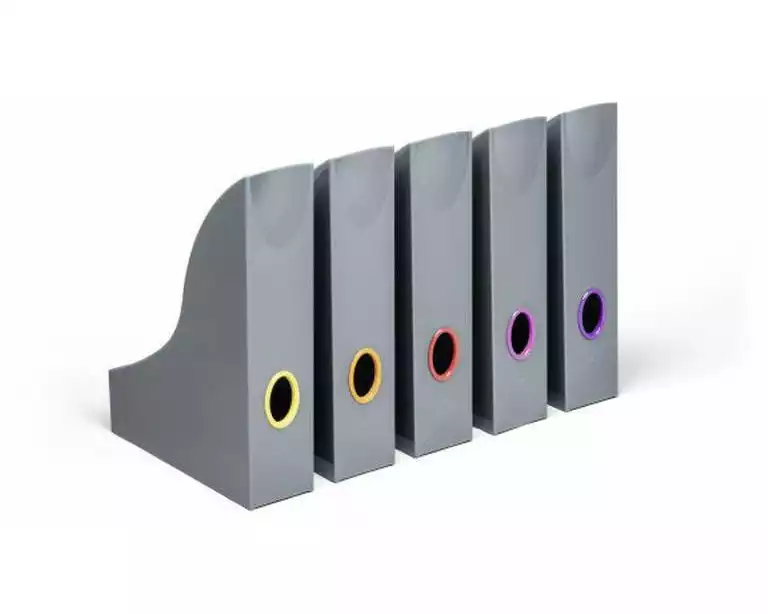 DURABLE Stehsammler Varicolor MAGAZINE RACK SET, 5 Stück