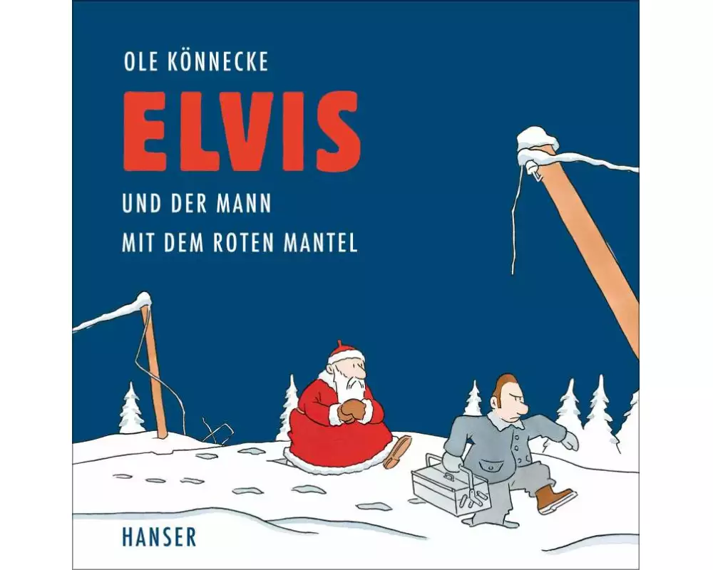Elvis und der Mann mit dem roten Mantel