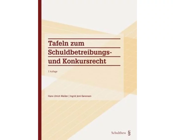 Tafeln zum Schuldbetreibungs- und Konkursrecht