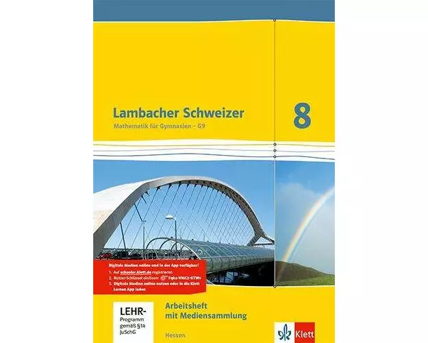 Lambacher Schweizer. 8. Schuljahr G9. Arbeitsheft plus Lösungsheft und Lernsoftware. Neubearbeitung. Hessen