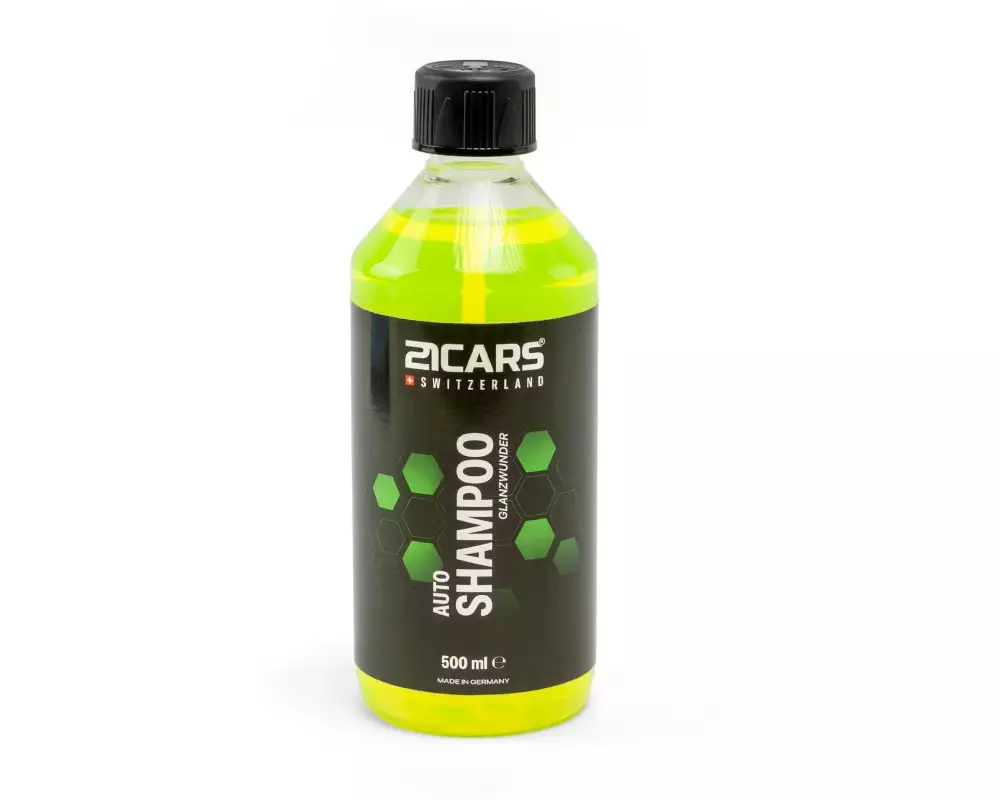 21CARS Autoshampoo Glanzklar 500 ml Limette