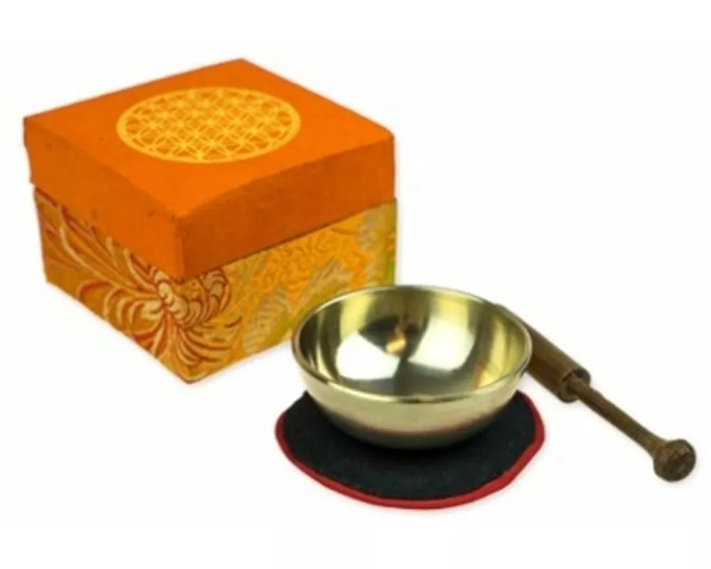 Mini Klangschalen-Set Blume des Lebens