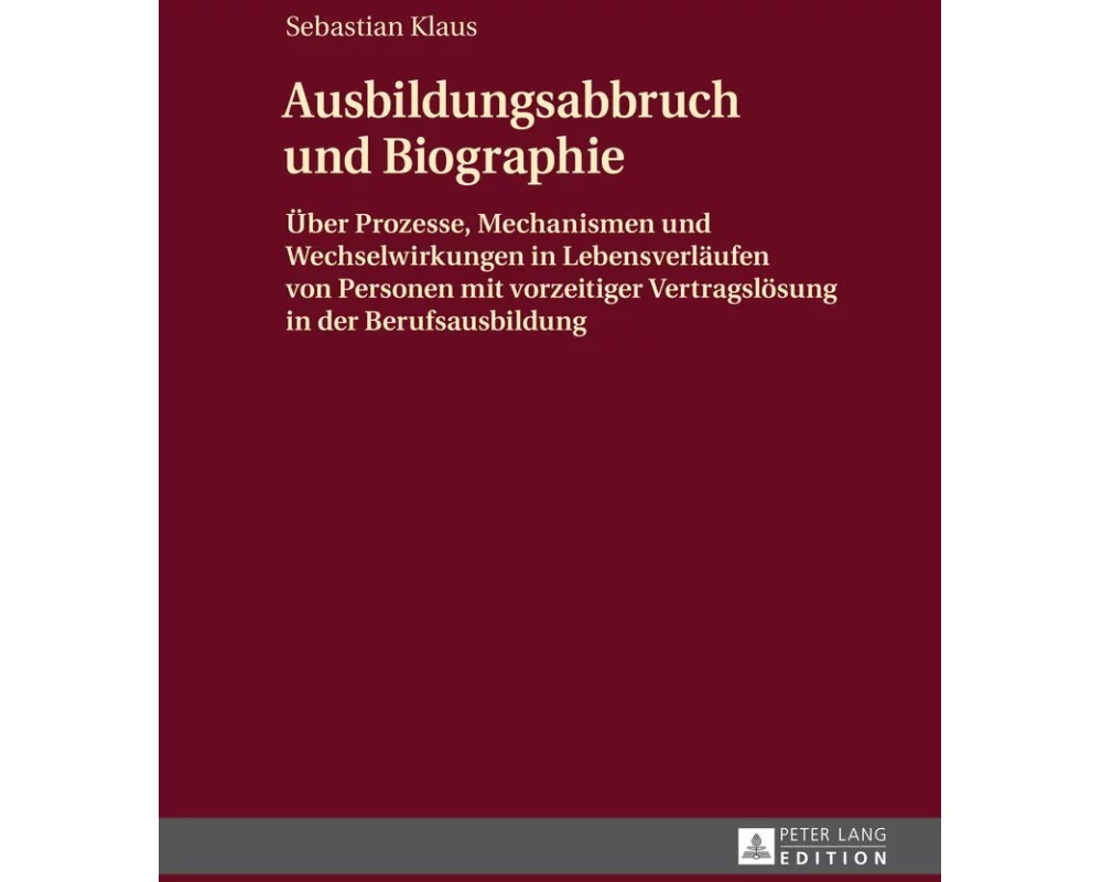 Ausbildungsabbruch und Biographie