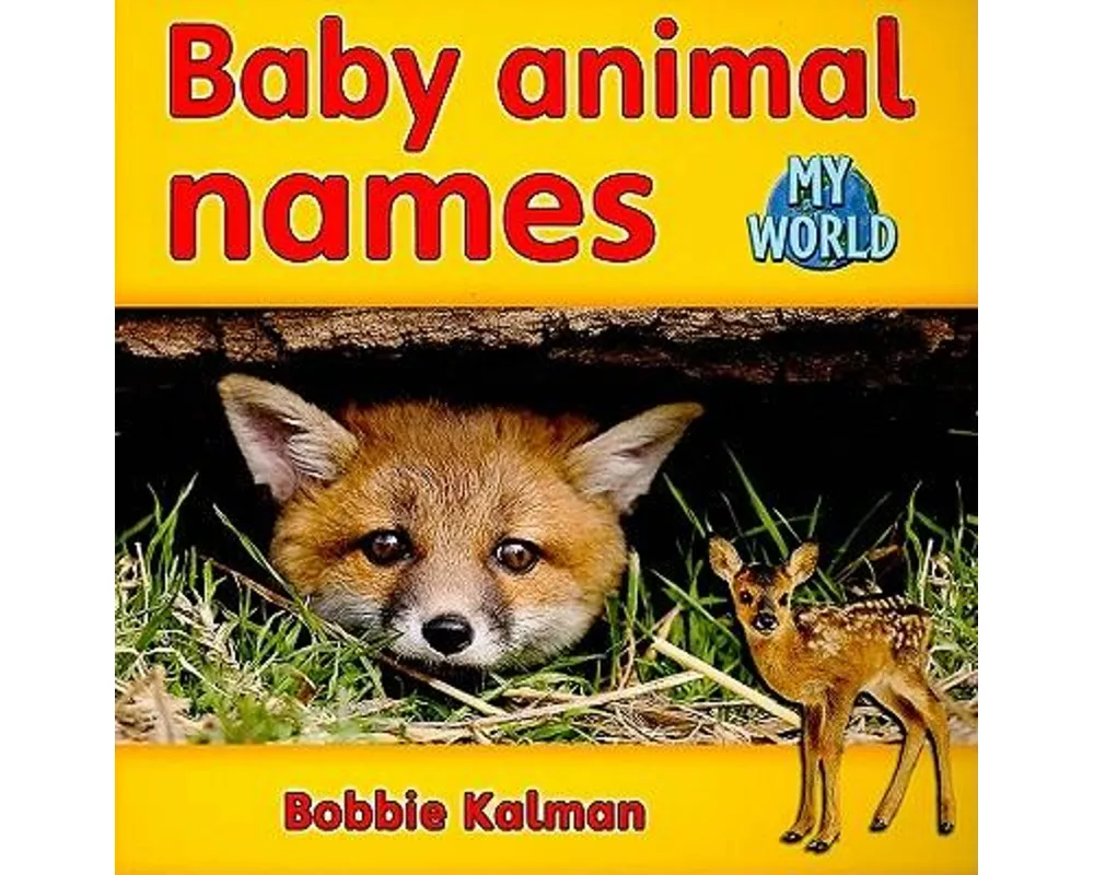 Baby animal names