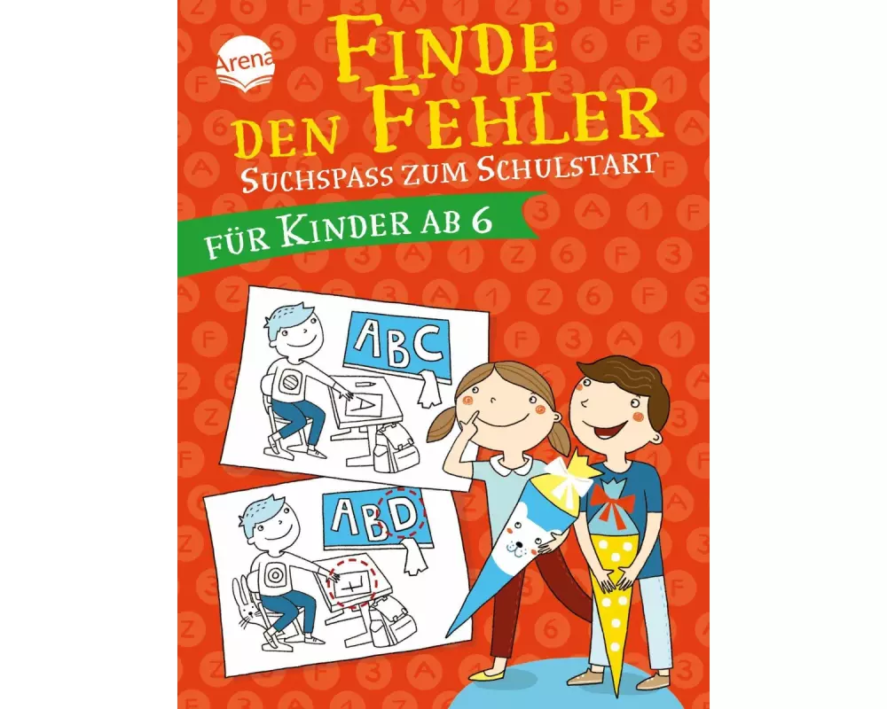 Finde den Fehler. Suchspaß zum Schulstart